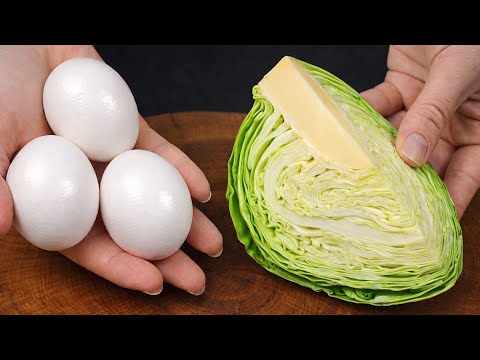 Kohl und Eier sind besser als Fleisch! Das alte Rezept meiner Großmutter ist genial!