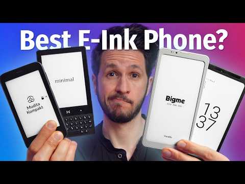 Best E-Ink Phone: Minimal, Bigme, Mudita or Hisense?