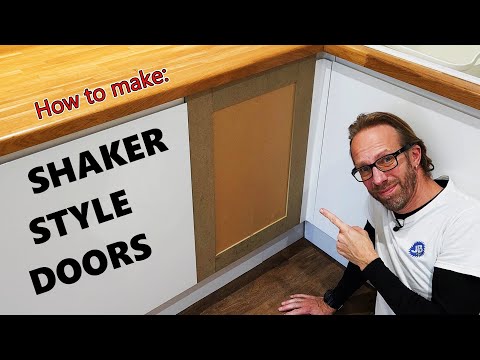 How to Make a Shaker Style Door - Using a Router