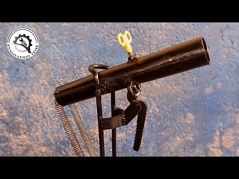 AMAZING DIY IDEA FOR FISHING || AUTOMATIC FISH ROD HOLDER