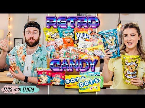 Trying Retro American Candy - This With Them