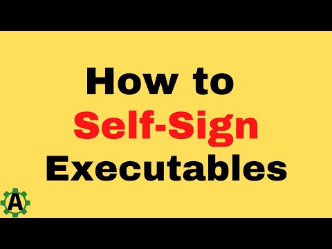 🔒How to Secure your Executables with Self-Signing Certificates 🔑