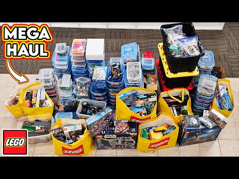 Buying a HUGE LEGO Collection | MEGA HAUL | The First Load!