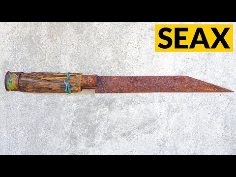 Restoration of German Seax Knife