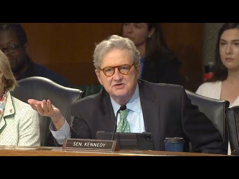 Kennedy questions Parikh on university overhead spending in Appropriations