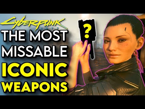 10 Hidden Iconic Weapons In Cyberpunk 2077 You (Probably) Missed! | Cyberpunk 2077 Tips