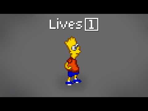 The Game NO ONE Can Beat - Bart's Nightmare (SNES)