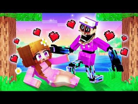 Anne Girl and Dash MIMIC LOVE STORY In Minecraft