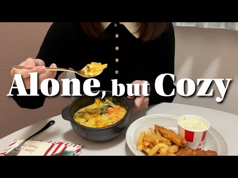 Alone Christmas in Japan｜Finding small moments of joy in a cozy, lonely night