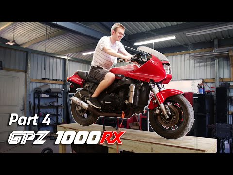 Making My Bike a Lot Cooler | 1986 GPZ1000RX Revival - Part 4