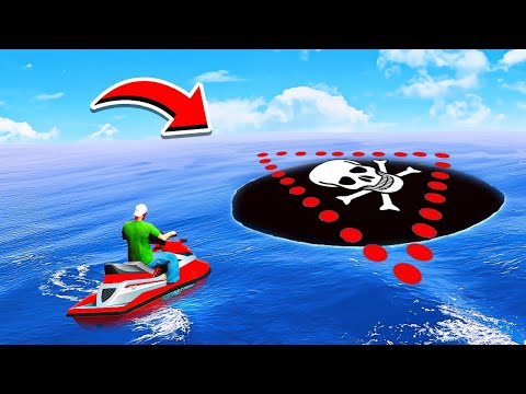 GOT CAUGHT IN THE BERMUDA TRIANGLE AND UNCOVERED ITS TERRIFYING SECRET  GTA 5 MODS RAILUHA
