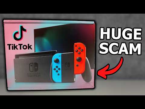 I bought SUS Nintendo Switches from TikTok... but got THIS 😬