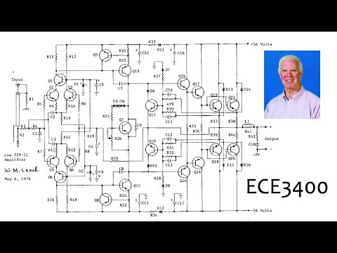 ECE3400 Lecture 27: BJT Push-Pull Amplifiers and VBE Multipliers (Analog Electronics, Georgia Tech)