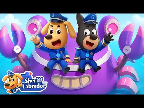 The Crab Boat | π WaterCity Mystery | Stranger Danger | Safety Rules for Kids | Sheriff Labrador