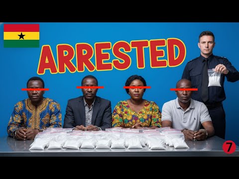 Airport Arrest— How These 4 Ghanaians Were Caught In London With Cocaine.