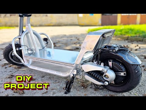 Electric Scooter Build From Scratch - DIY
