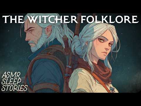Fall Asleep to the Witcher Lore: Ciri, the Elder Blood & More | Cozy Rain Ambience Bedtime Stories