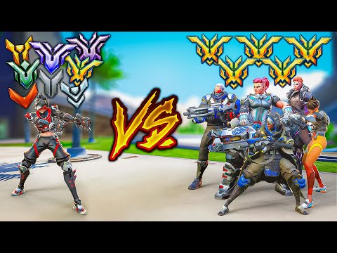 1 of EVERY RANK vs 5 TOP 500S