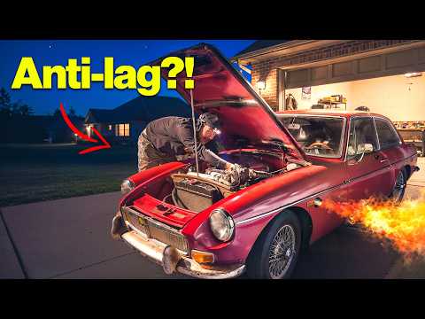 ZERO-DOLLAR ANTI-LAG On My JUNKYARD TURBO 1969 MGB! Will The ENGINE SURVIVE THIS?!