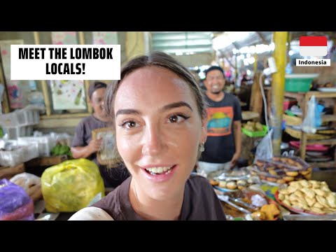 LOMBOK local MARKET visit - Ampenan, Lombok