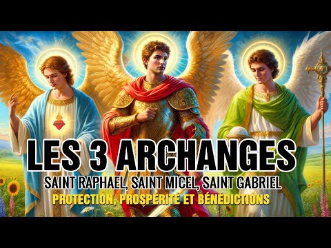 PRIÈRE aux 3 ARCHANGES les plus PUISSANTS SAINT MICHAEL, SAINT GABRIEL et SAINT RAFAEL