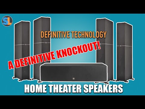 UNDERRATED! Definitive Technology Dymension Speakers Review + Demo = AMAZING