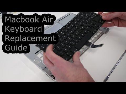 Macbook Air Keyboard Replacement Guide (A1369/A1466)