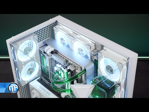 That was a mistake! 😒 My custom water cooling in the APNX v2!