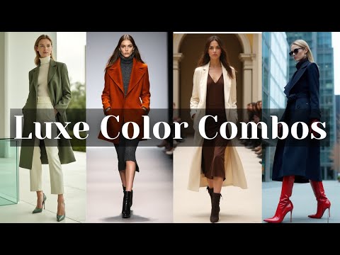 10 Elegant Color Combination Trends That Instantly Make You Look Expensive!