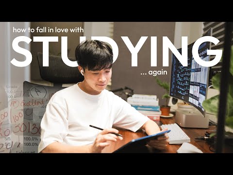 how I tricked my brain to FALL IN LOVE with studying, again. (make it ADDICTING)