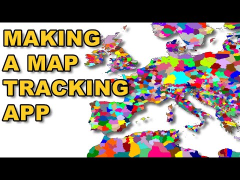 Creating an App with the world's most detailed SVG map