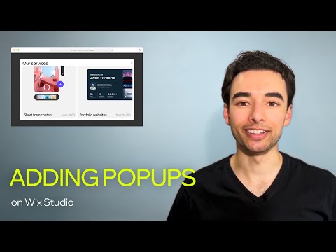 Spotlight services and offers with popups | Wix Studio