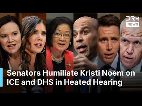 HEATED HEARING: Senators Viciously Clash with Kristi Noem Over ICE and DHS, Demand Resign | AC1N