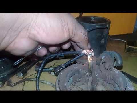 how to solder the starter carbons