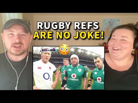 Americans React: Rugby Referees Take TOTAL Control