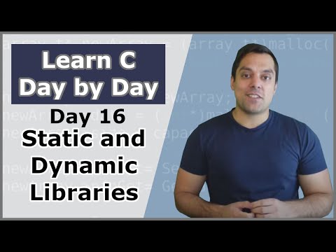 [Day 16] - Static and Dynamic Libraries (ar, objdump, ld, ldd) - Crash Course in C Programming