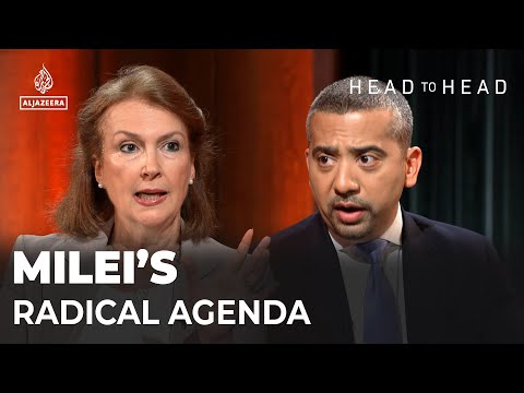 Argentina: Chainsaw economics, dead dogs & Milei mayhem | Mehdi Hasan & Diana Mondino | Head to Head