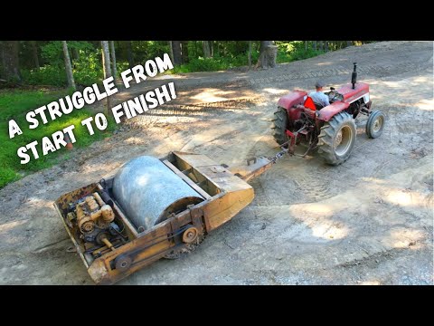 FREE Diesel Compactor repaired and back to work after 20+ years! (A LOT of Repairs)