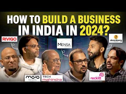 MASTERCLASS on Business Building in India in 2024, Angel Investing, Good Hiring Practices & More!