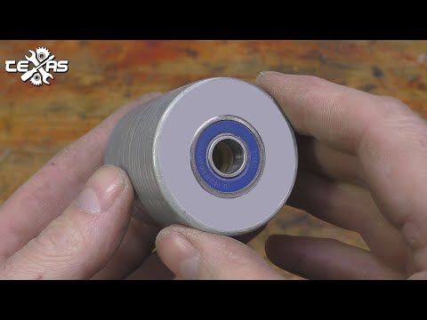 Как за 10 минут сделать ролик для гриндера? Без токарного станка