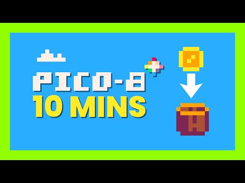 Make a Pico-8 Game in 10 Mins! - Perfect for Game Dev Beginners!