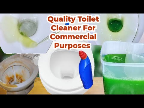 How To Make Quality Effective Toilet Cleaner For Commercial Purposes &  For Personal Use..