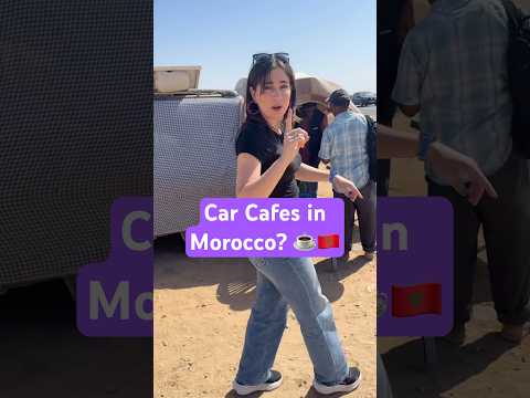 This might look like an ordinary car… But not in Morocco! 🇲🇦 #morocco #المغرب #maroc #coffee