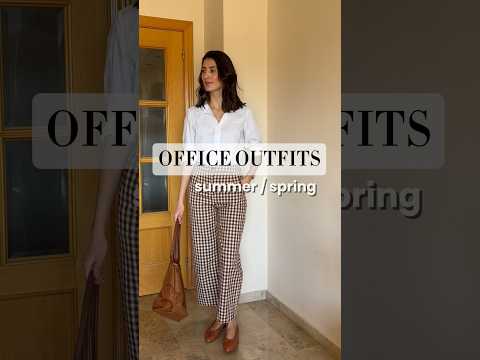 Spring Summer Work Outfits #workoutfit #officewear #summerfashion #officeoutfit
