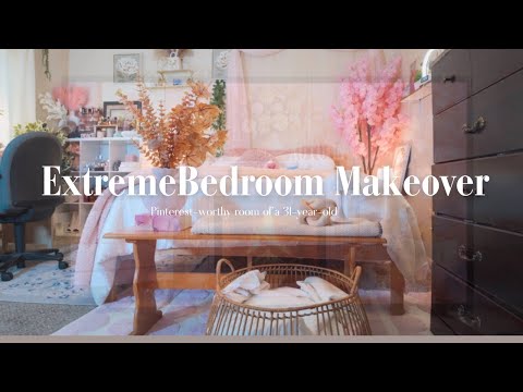 Little joys of slow living/ Pinterest-Worthy pink Room of a 31-year-old woman. #aesthetic