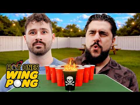 The Basement Yard Plays Hot Ones Wing Pong