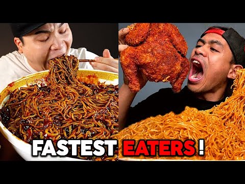 FASTEST EATING MUKBANGERS 😳