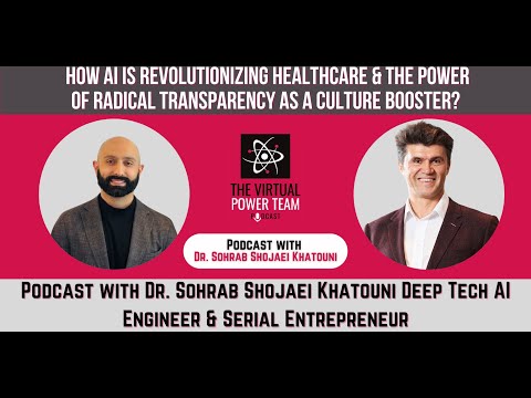 How AI is Revolutionizing Healthcare? Podcast with Dr. Sohrab Shojaei Khatouni