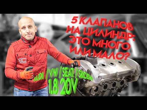 All the weak points of the legendary 1.8 20v engine for VW and Audi. Subtitles!