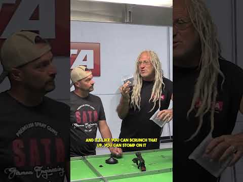 Brand-new liner cup system from SATA — no adapters, just smooth performance!